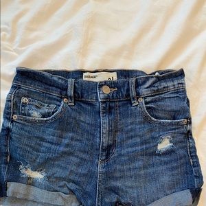 garage jean shorts - size 01
